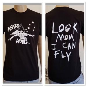 Travis Scott Astroworld Look Mom I Can Fly Shirt